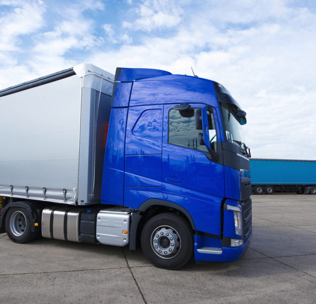 Truck long vehicle ready for delivering and transport. Truck long vehicle ready for delivering and transport.